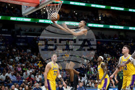 Lakers Pelicans Basketball