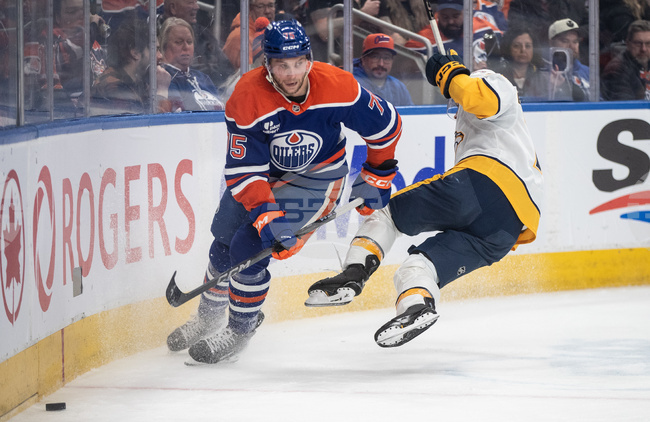 Predators Oilers Hockey