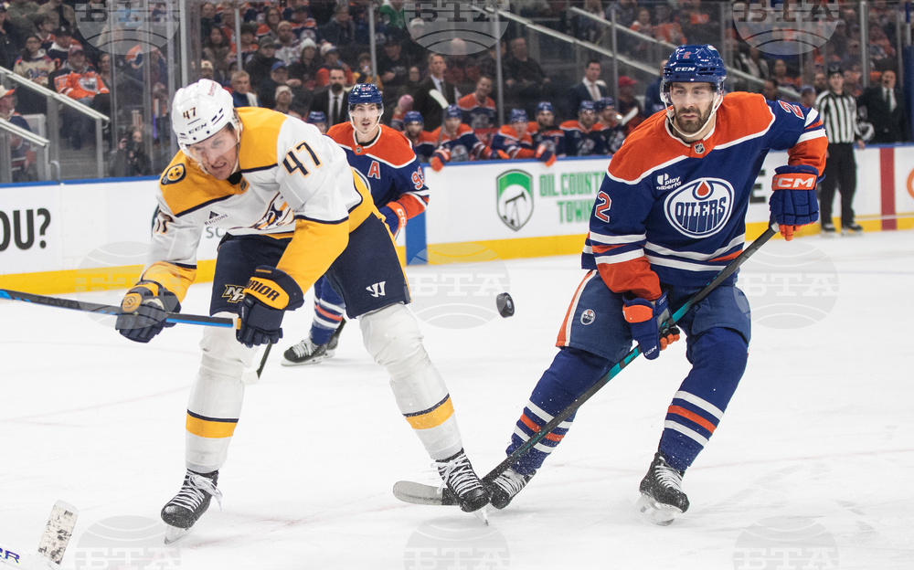 Predators Oilers Hockey