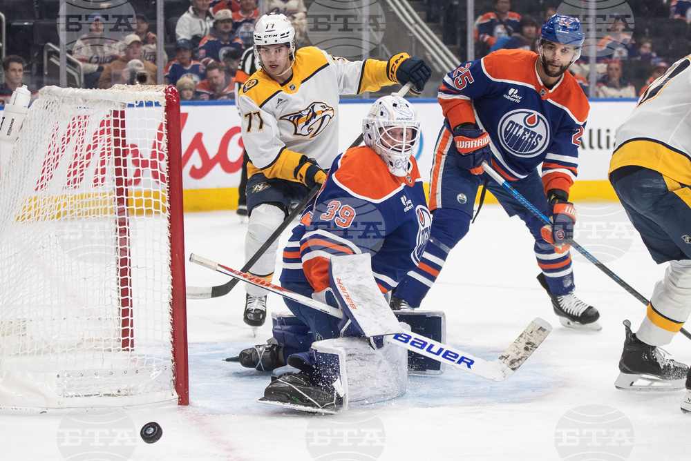 Predators Oilers Hockey