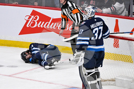 Golden Knights Jets Hockey