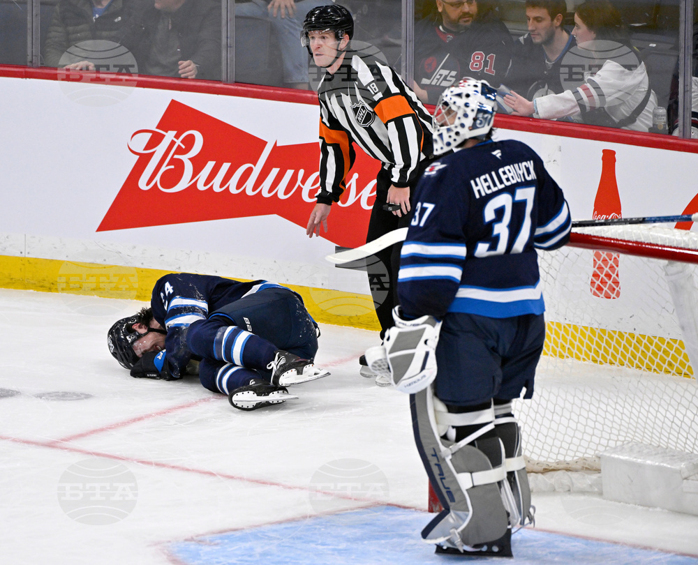 Golden Knights Jets Hockey