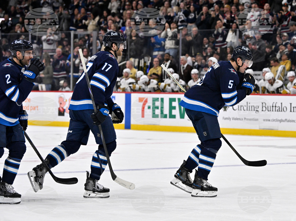 Golden Knights Jets Hockey