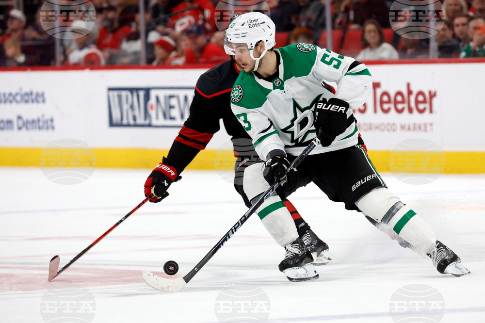 Stars Hurricanes Hockey