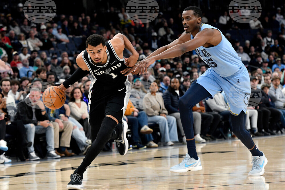 Spurs Grizzlies Basketball