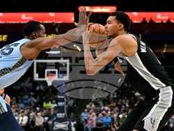 Spurs Grizzlies Basketball