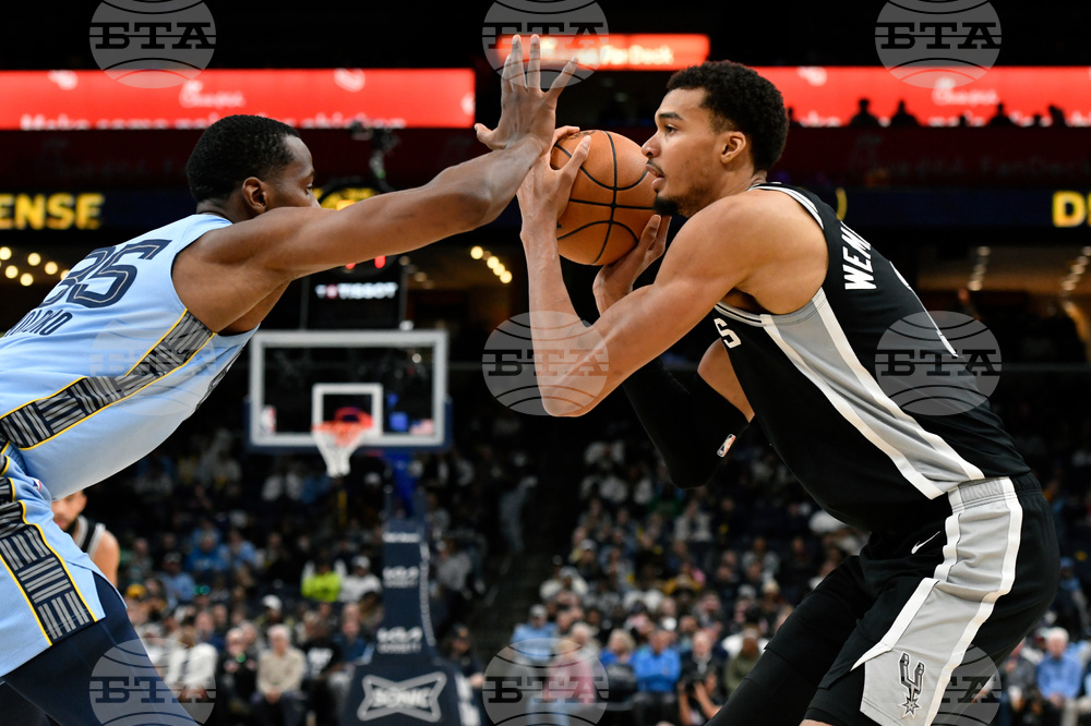 Spurs Grizzlies Basketball