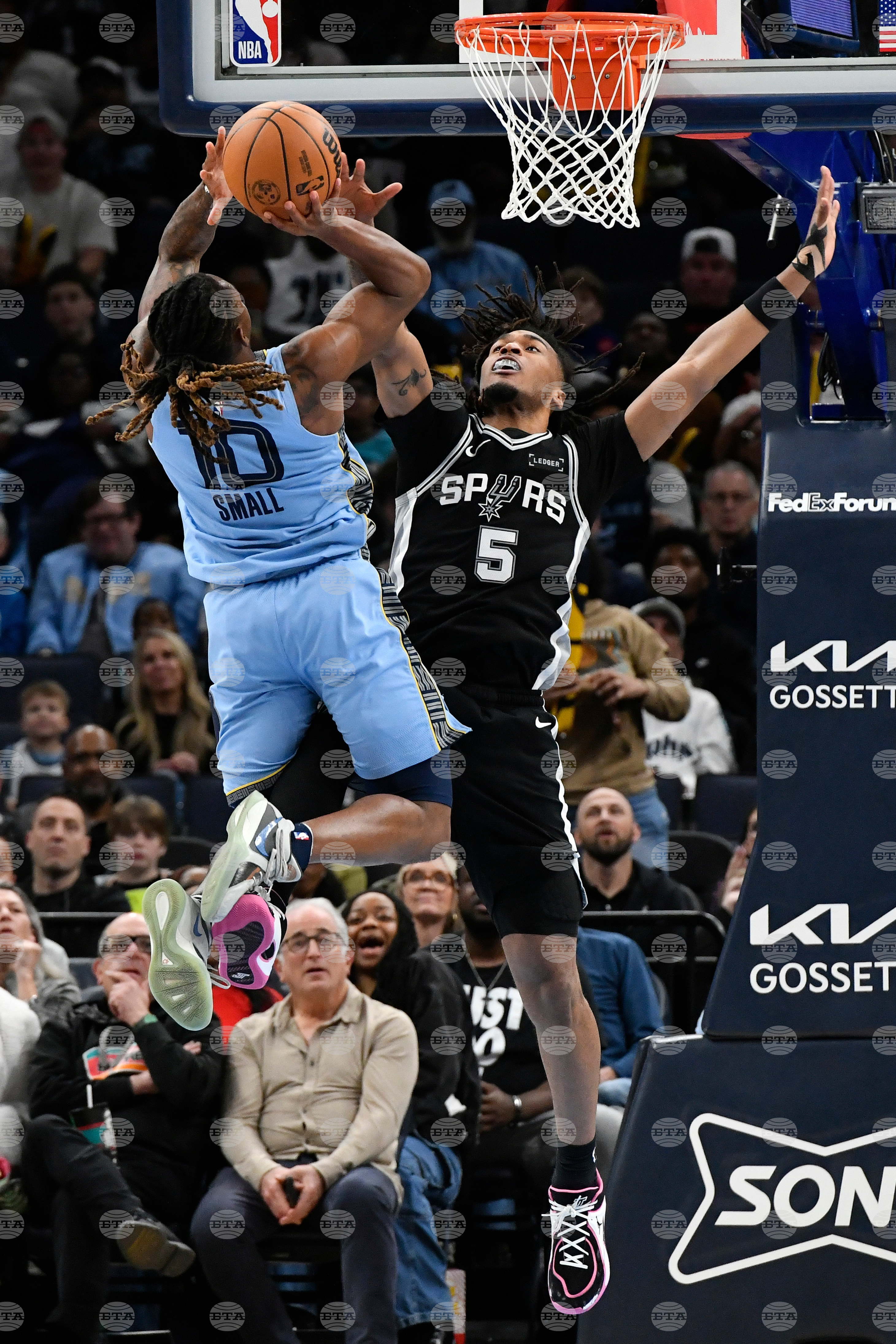 Spurs Grizzlies Basketball