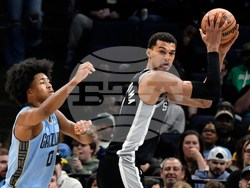 Spurs Grizzlies Basketball