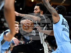 Spurs Grizzlies Basketball
