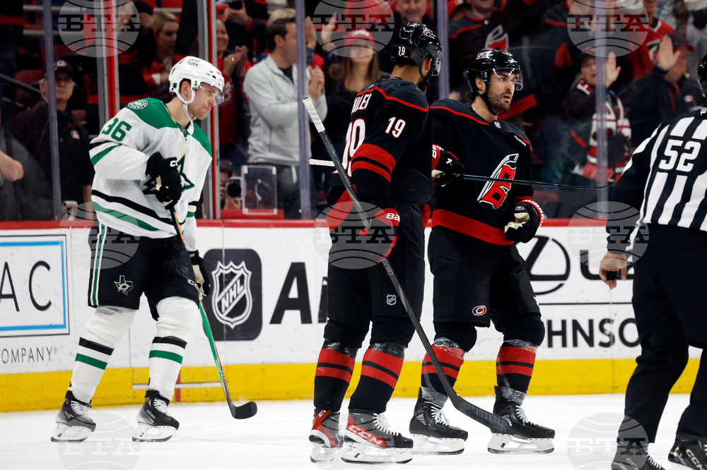 Stars Hurricanes Hockey