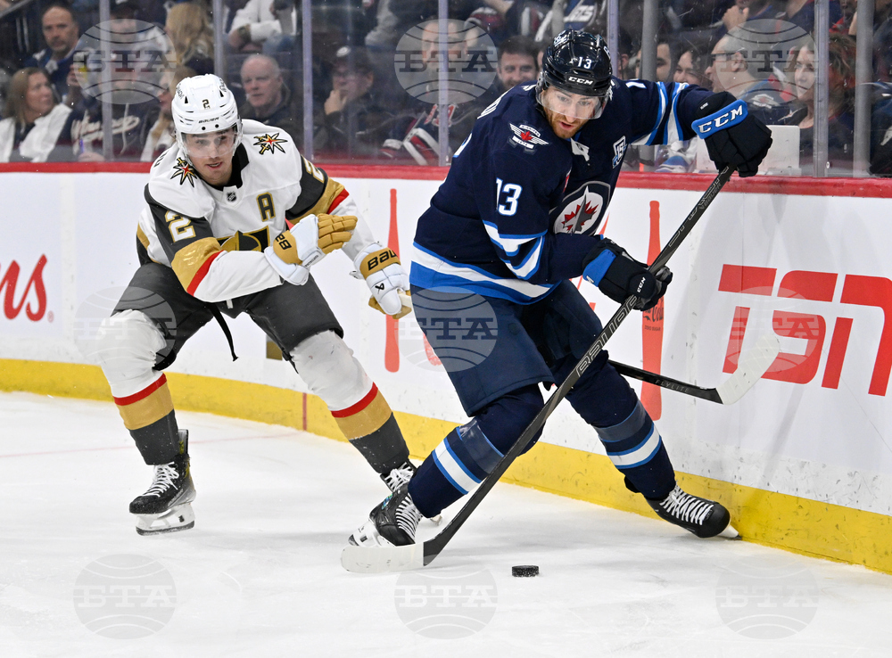 Golden Knights Jets Hockey