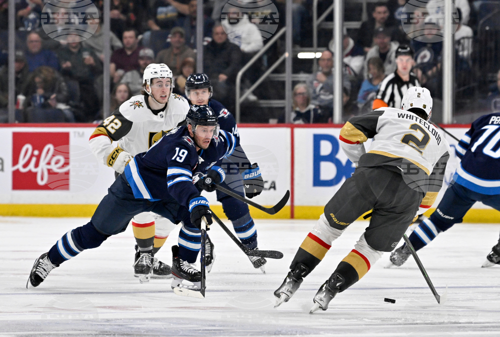 Golden Knights Jets Hockey