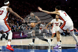 Heat Timberwolves Basketball