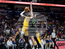 Lakers Pelicans Basketball