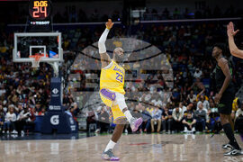 Lakers Pelicans Basketball