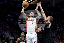 Heat Timberwolves Basketball