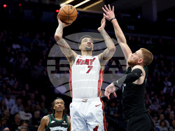 Heat Timberwolves Basketball