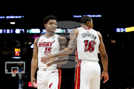 Heat Timberwolves Basketball