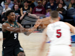 Heat Timberwolves Basketball