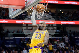 Lakers Pelicans Basketball