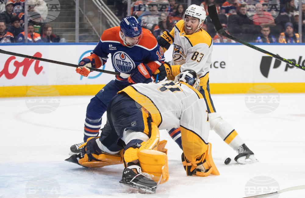 Predators Oilers Hockey