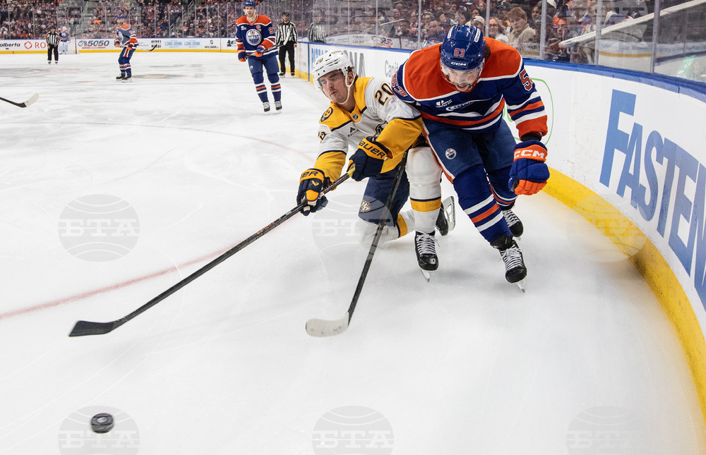 Predators Oilers Hockey