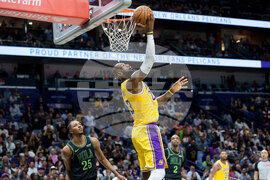 Lakers Pelicans Basketball