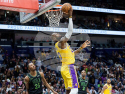 Lakers Pelicans Basketball