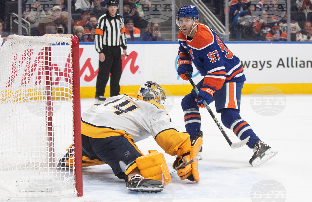 Predators Oilers Hockey