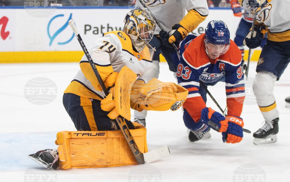 Predators Oilers Hockey