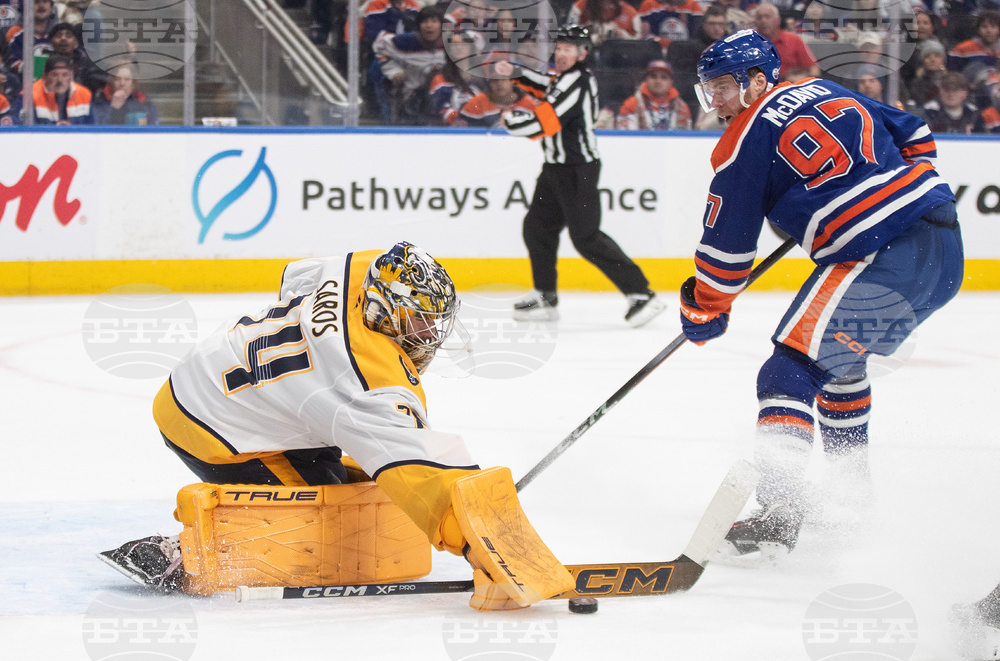 Predators Oilers Hockey