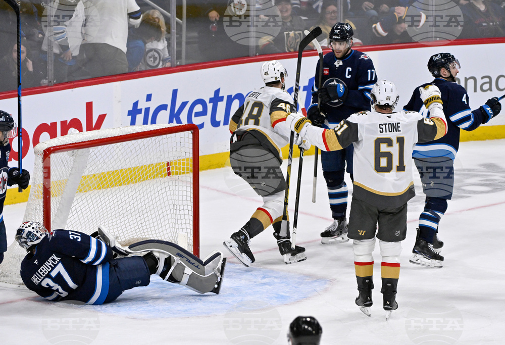 Golden Knights Jets Hockey