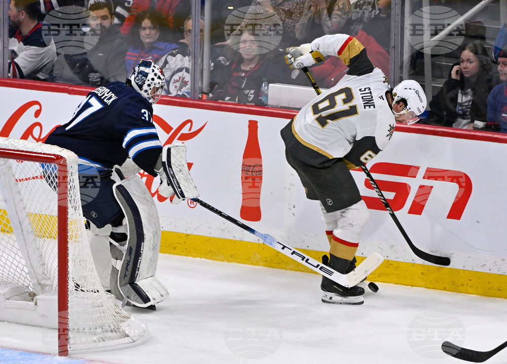 Golden Knights Jets Hockey