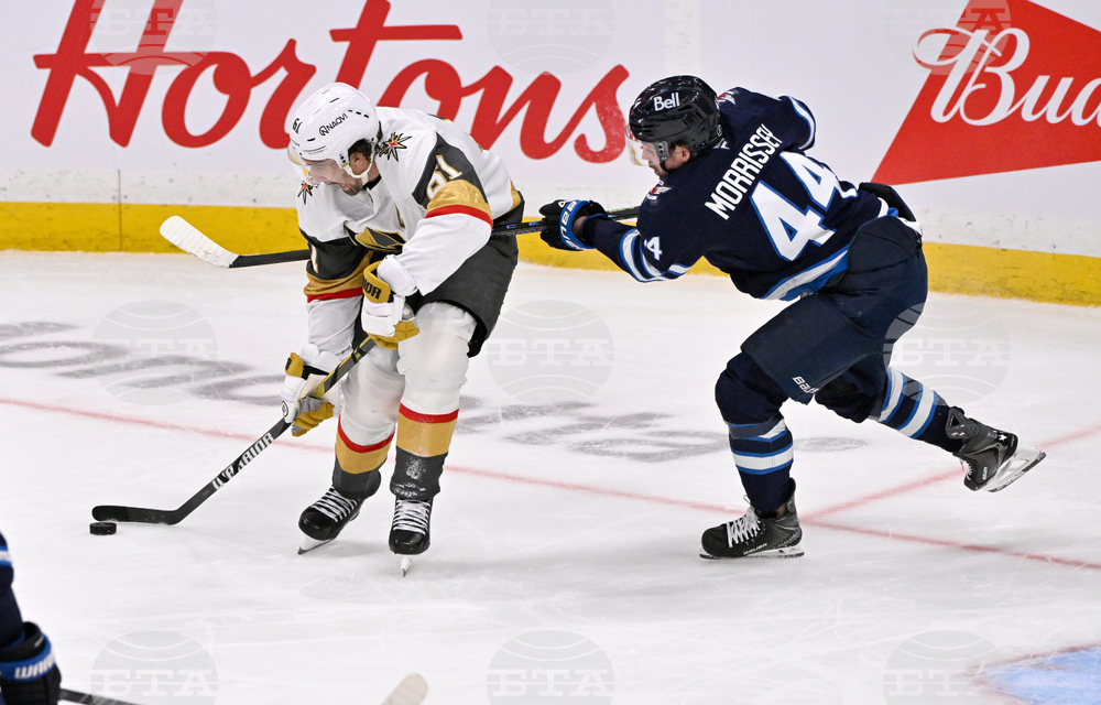 Golden Knights Jets Hockey