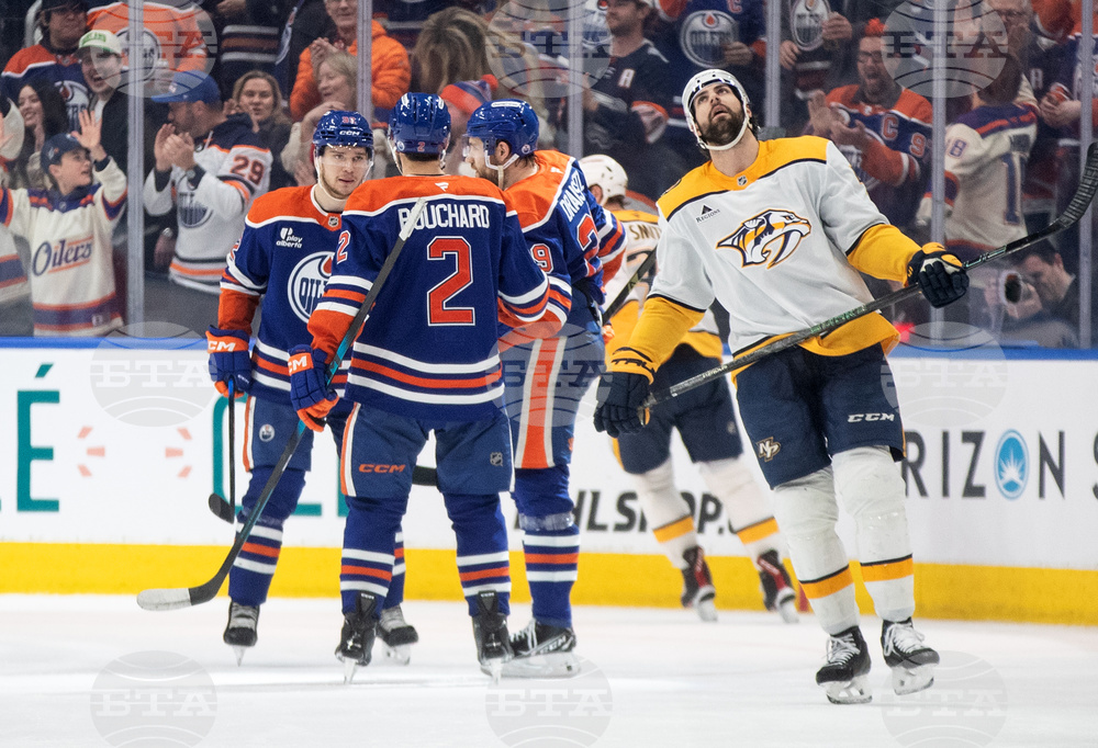 Predators Oilers Hockey