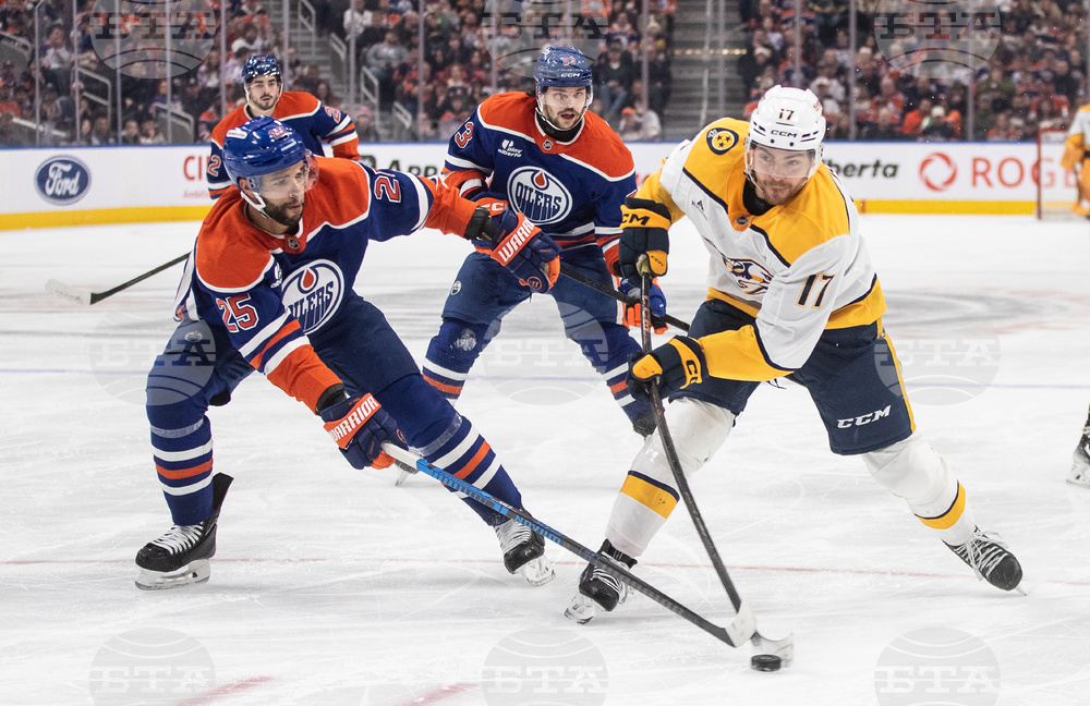 Predators Oilers Hockey