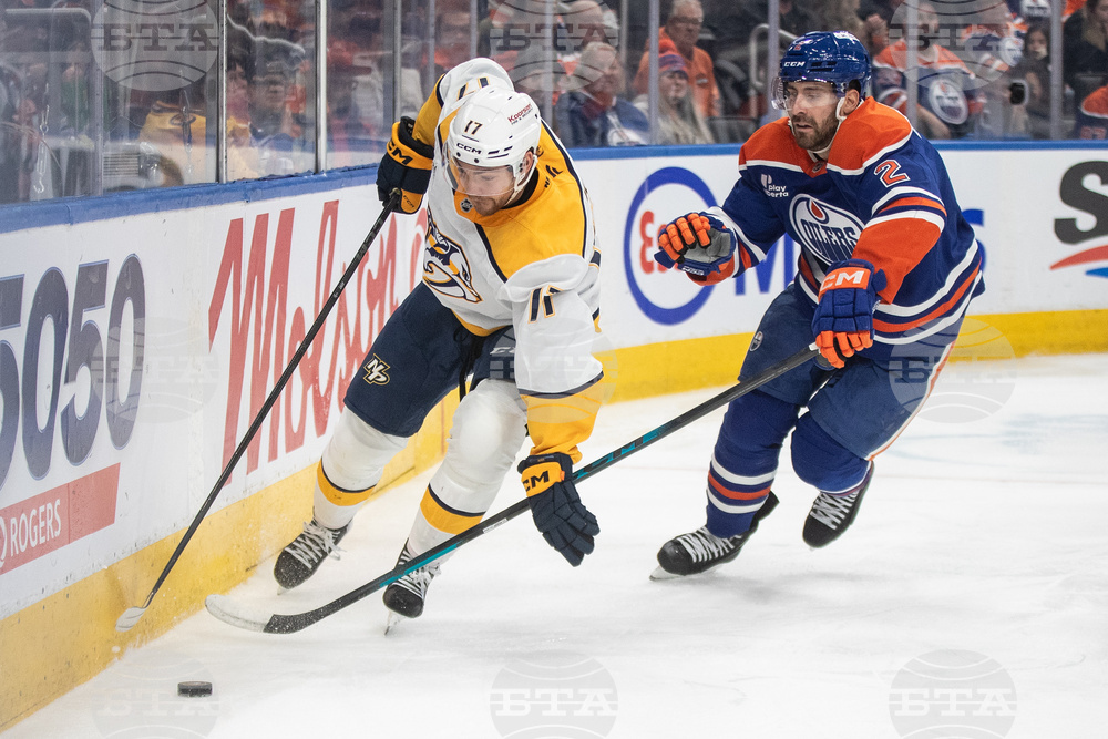 Predators Oilers Hockey