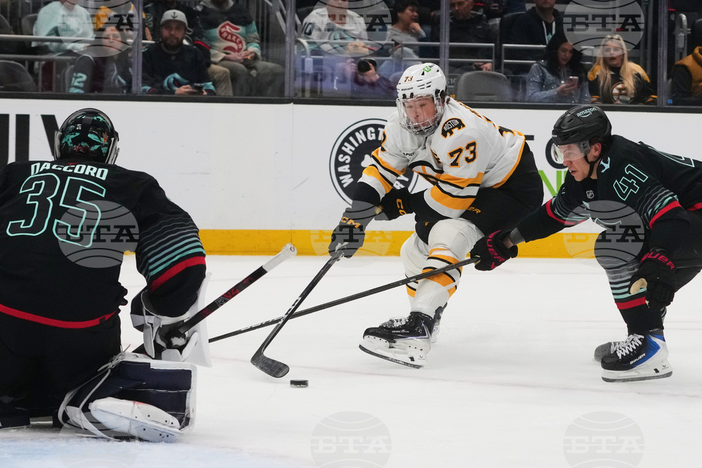 Bruins Kraken Hockey