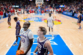 APTOPIX TCU Kansas Basketball