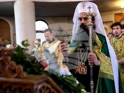 Тържествена света литургия - свети Йоан Кръстител - патриарх Даниил