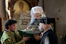 Тържествена света литургия - свети Йоан Кръстител - патриарх Даниил