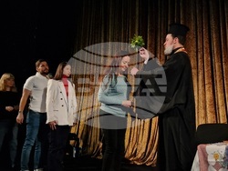 Театър „София“ откри годината с водосвет, снимки – Даниел Димитров/БТА