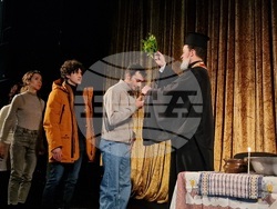 Театър „София“ откри годината с водосвет, снимки – Даниел Димитров/БТА