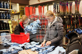 OLY SKI Ryding's Plastic Slope Skiing