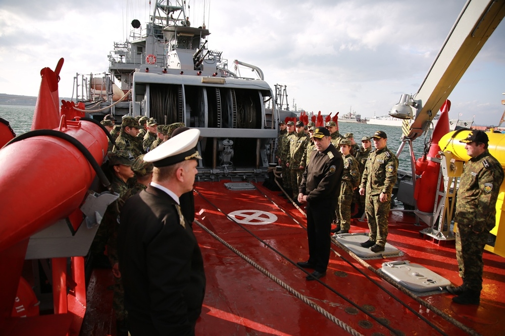 Съобщение на Военноморските сили