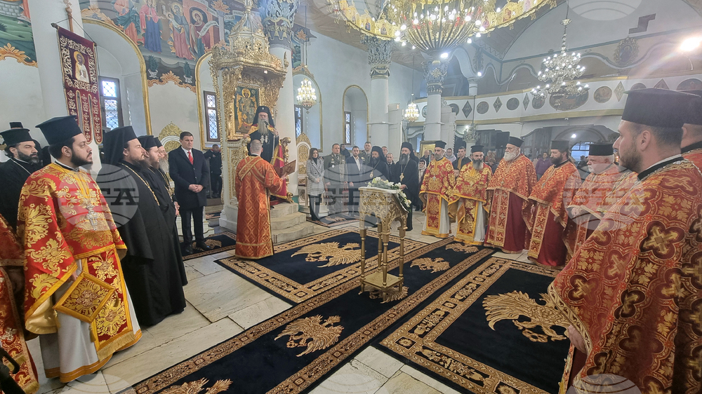 Хасково - митрополит Николай - литургия