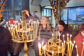 Хасково - митрополит Николай - литургия