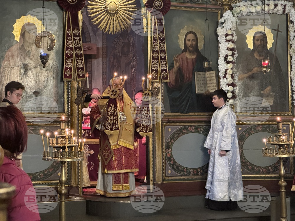 Казанлък - Киприан Старозагорски - света Златоустова литургия