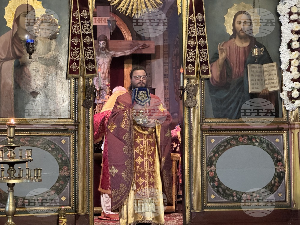 Казанлък - Киприан Старозагорски - света Златоустова литургия